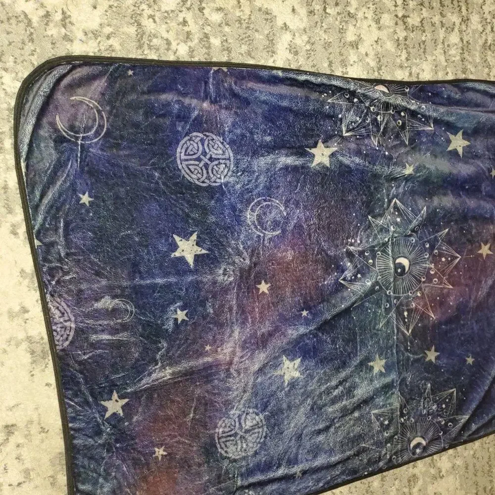 Harry Potter Accio box invisibility Throw Blanket || 8x4 EUC